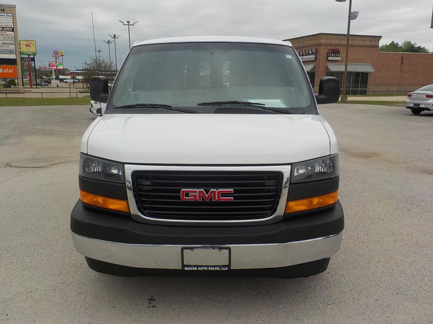 2017 White /Gray GMC Savana (1GTW7AFF8H1) with an 4.8L V8 engine, Automatic transmission, located at 1617 W Church Street, Livingston, TX, 77351, (936) 327-3600, 30.710995, -94.951157 - Hard to find work van here! This is a great value for somebody looking for a cargo van! Extremely clean for what it is! - Photo#2